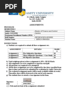 Financial Accounts Assign