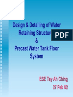 Water Retaining Structures Design guide