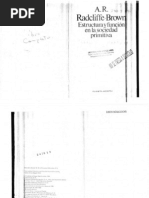 Download Radcliffe-Brown - Estructura y funcin en la sociedad primitiva by JL SN26751026 doc pdf