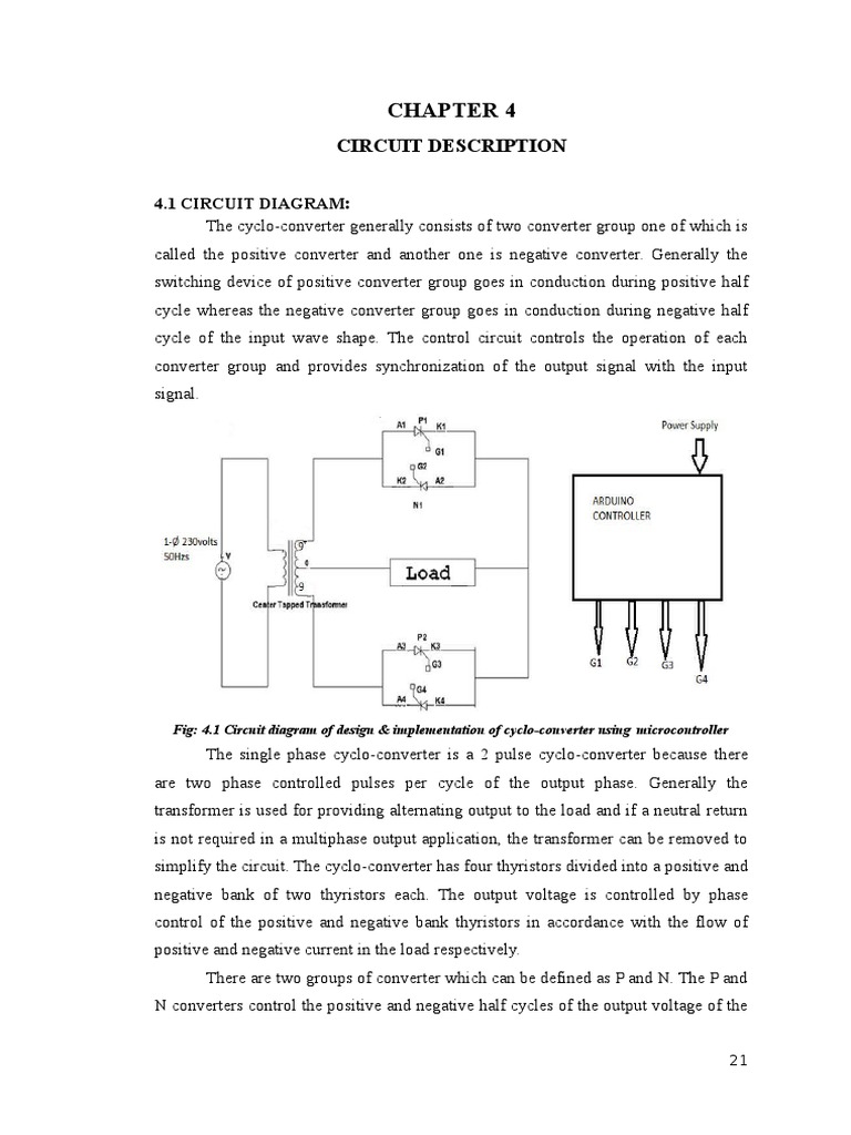 Circuit Description | PDF | Arduino | Input/Output