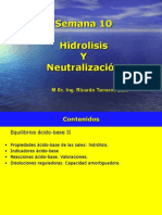 Clase 10 Neutralizagstcion Hidrolisis