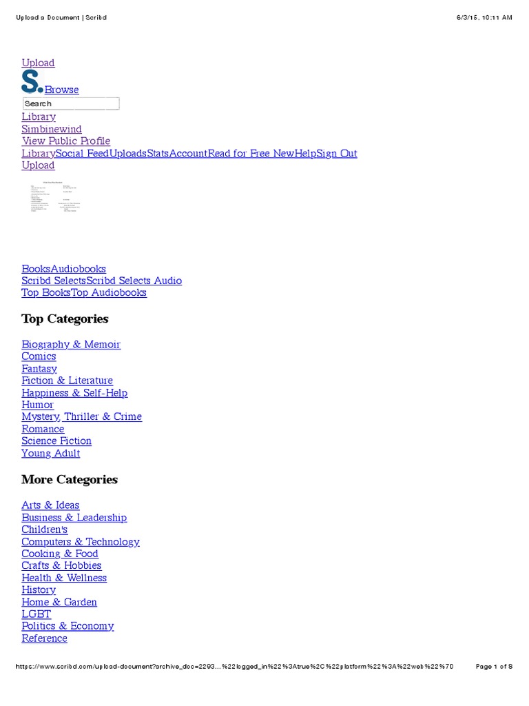 Para La | PDF | Scribd | Computer File