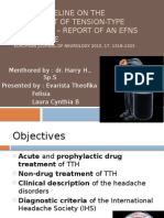 Efns Guideline On The Treatment of Tension-Type Headache - Report of An Efns Task Force