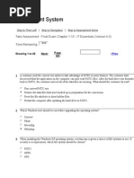 Final Exam Chapter 1-10 - IT Essentials