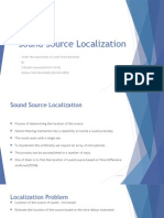 Sound Source Localization - Final