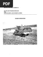 Module 2 Dozer Operation