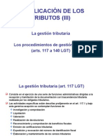 Tema 11. Procedimientos de Gestion