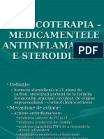 Antiinflamatoarele Steroidiene. Terapia Biologică