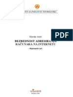 DR - Bezbednost Adresiranja Računara Na Internetu