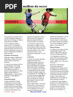 le monde du soccer