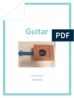 Guitar: Fatima Yousif H00249086