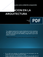 La Funcion en La Arquitectura