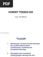 Download PPT Konsep Teknologi  by Ridha Faturachmi SN267547240 doc pdf