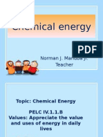 Chemical Energy: Norman J. Manuba Jr. Teacher