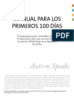 Manual de Los 100 Dias autismo 