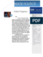 Declaratie Politica Adrian Fulgeanu