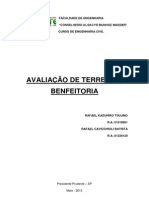 Avaliação de Terreno e Benfeitoria PDF