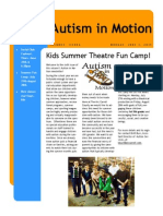 Autism in Motion: Kids Summer Theatre Fun Camp!