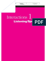 Interactions 1 (English Book)