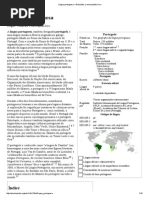 Língua Portuguesa – Wikipédia, A Enciclopédia Livre