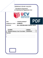 Caminos Informe de Trazo