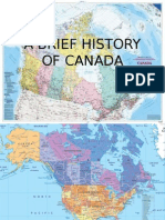 A Brief History of Canada To The Mid 18th Century