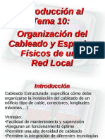 IntroTema10 - Organizacion Del Cableado y Espacios Fisicos de Una Red Local