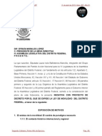 Iniciativa de LEY DE MOVILIDAD PDF