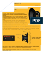 Parlantes y Crossover PDF