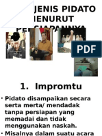 Jenis-Jenis Pidato Menurut Persiapannya