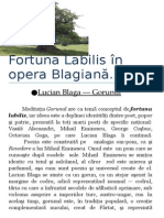 Motivul Fortuna Labilis În Opera Blagiană.: Lucian Blaga - Gorunul