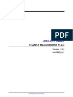 Cdc Up Change Management Plan Template (1)