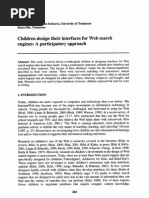 Children Design Interfaces