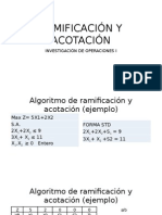 Ramificación y Acotación