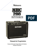 Manual do MHC 200