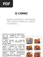 o Comic, A Linguaxe