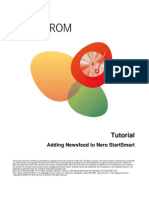 Tutorial: Adding Newsfeed To Nero Startsmart