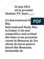 Jurnal 03 Mai 2012