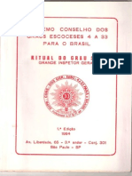 Reaa Ritual Do Grau 33 Grande Inspetor Geral 130909203643 PDF