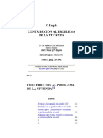 Federico Engels - Contribucion Al Problema de La Vivienda