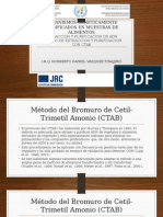 Analisis de La Presencia de Organismos Geneticamente Modificados