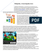 Advertising Digital Wikipedia, A Enciclopedia Livre