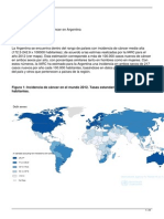 ONCOLOGIA - Estadisticas CA en Argentina