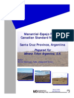 Manantial Espejo Technical Report