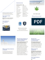 City Marijuana Brochure