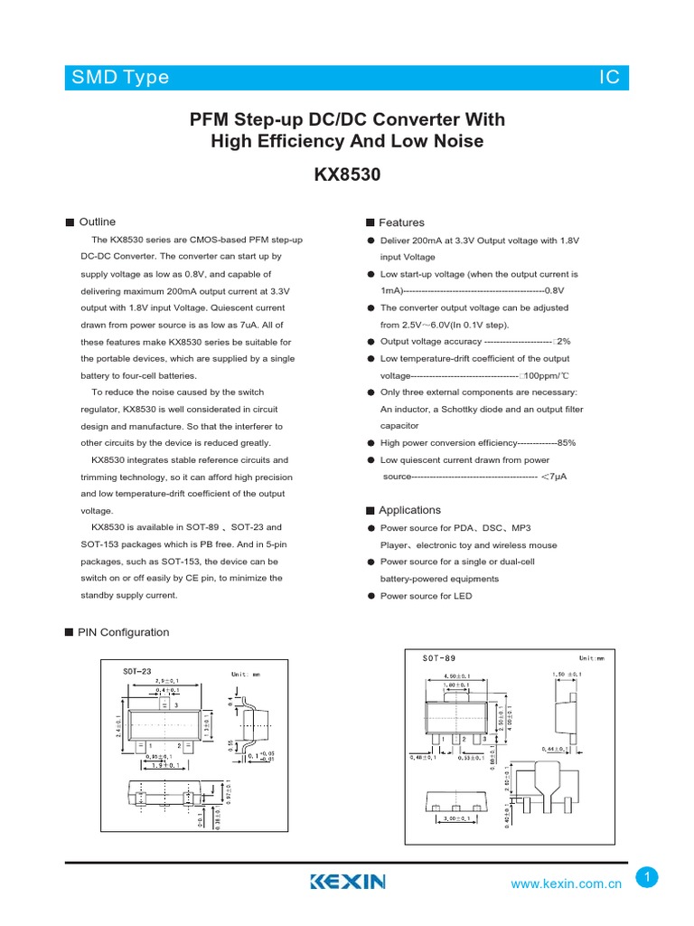 KX 8530 | PDF | Components | Electrical Engineering