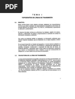 Topografia de Lineas de Transmision