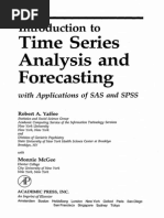 Time Series - SAS