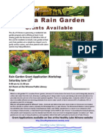 Rain Garden Poster Small