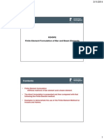 Finite Element Formulation of Bar and Beam Elements - PPT PDF